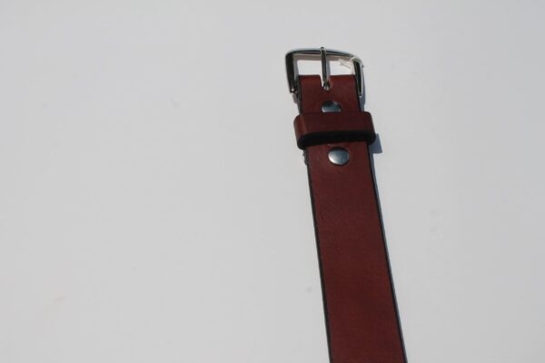 Mens Dress Belt Chestnut 1 1/4"